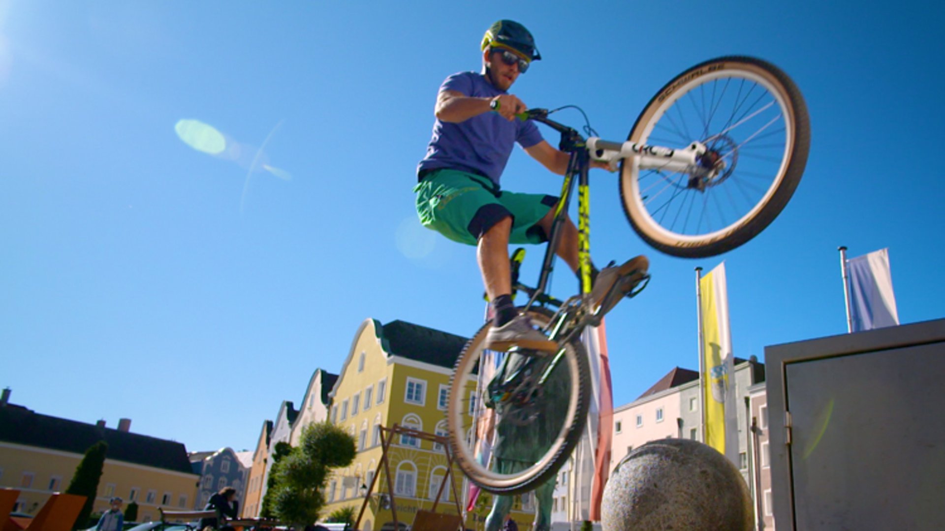 Mit dem Rad durch Schärding © Alois Zauner Mit dem Rad durch Schärding © Alois Zauner
